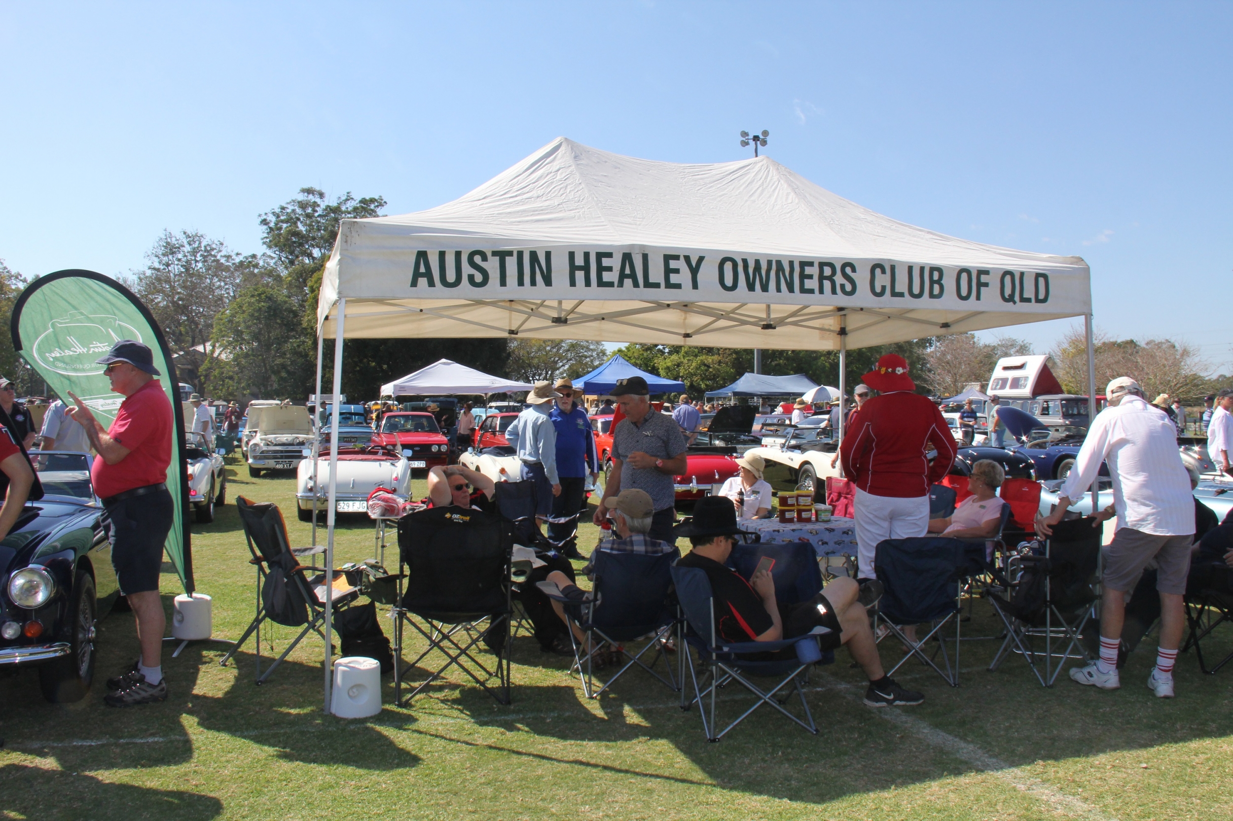 The AHOCQ Marquee in full use